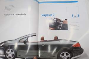 Peugeot 307 CC 2003 -myyntiesite / sales brochure