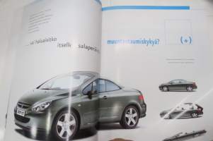 Peugeot 307 CC 2003 -myyntiesite / sales brochure