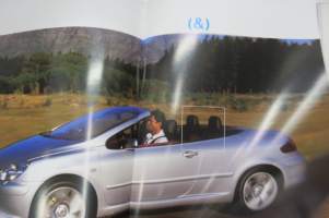 Peugeot 307 CC 2003 -myyntiesite / sales brochure
