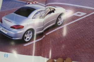Peugeot 307 CC 2003 -myyntiesite / sales brochure
