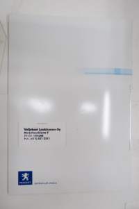Peugeot 307 CC 2003 -myyntiesite / sales brochure