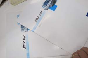 Peugeot 307 SW 2003 -myyntiesite / sales brochure