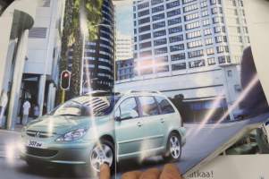 Peugeot 307 SW 2003 -myyntiesite / sales brochure