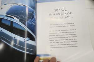 Peugeot 307 SW 2003 -myyntiesite / sales brochure