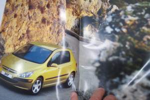 Peugeot 307 2002 -myyntiesite / sales brochure
