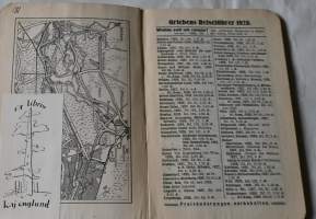 Griebens Reiseführer	Band 10 Potsdam und Umgebung 1928