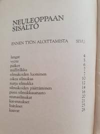 Kotiliesi NEULE -opas, neulomisen tietopaketti, 1987