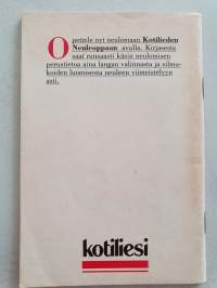 Kotiliesi NEULE -opas, neulomisen tietopaketti, 1987