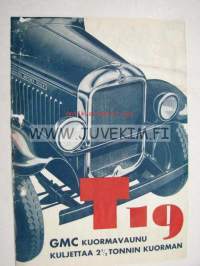 GMC T19 kuormavaunu -myyntiesite