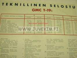 GMC T19 kuormavaunu -myyntiesite