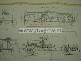 GMC Kuorma-autot ja Omnibussit T-sarja 1928 -myyntiesite