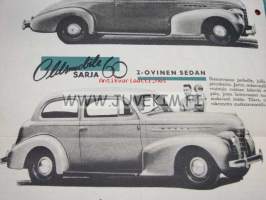 Oldsmobile 1939 sarja 60, 70 -myyntiesite
