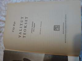 Valitut teokset.  Viljo Kojo, maanviljelijän poika Karjalasta, s.1891. P.1956, kolmas painos.