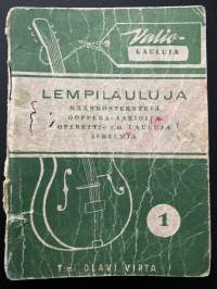 Lempilauluja 1 - Toimittanut Olavi Virta