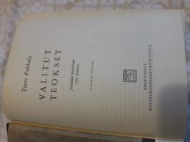 Valitut teokset.  Teuvo Pakkala, Oulun poika ( 1861-1925. Alkuperäinen  nimi Theodor Oskar Frosterus) P. 1956, kolmas painos.