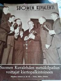 Suomen Kuvalehti 1956 no 45 (10.11.)näin on Tsekkoslovakiassa, apua Unkarille, olemme kuin pingviinit