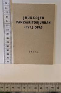 Joukkojen panssaritorjunnan (PST.) opas