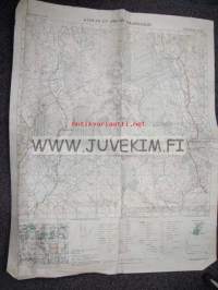 Haukkasuo topografikartta 1947 -kartta