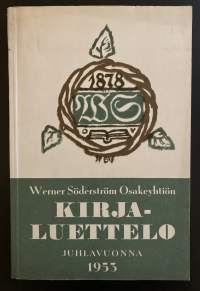 Kirjaluettelo juhlavuonna 1953 - WSOY