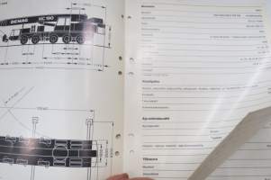 Mannesmann Demag Teleskooppi autonosturi HC 190-5 -myyntiesite / sales brochure