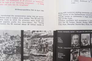 Sachsenhausen - keskitysleirin, sen toiminnan ja museon opaskirjanen v. 1967, englanninkielinen