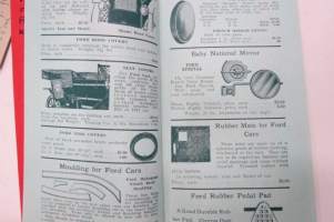 Ford Automobile Supplies 1914 J.G. Birdsell, Ossian - Iowa -tarvikeluettelo (kopio / copy)