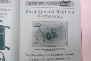 Ford Automobile Supplies 1914 J.G. Birdsell, Ossian - Iowa -tarvikeluettelo (kopio / copy)