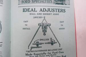 Ford Automobile Supplies 1914 J.G. Birdsell, Ossian - Iowa -tarvikeluettelo (kopio / copy)