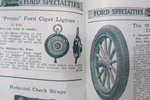 Ford Automobile Supplies 1914 J.G. Birdsell, Ossian - Iowa -tarvikeluettelo (kopio / copy)