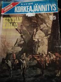 Lännen sarja 5/1976 Kunnian kallio
