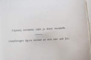 Wäinö Aaltonen, Taidehalli - Konsthallen, Veistoksia 1915-1950, 15-26.12.1950 -näyttelyluettelo / art exhibition catalog