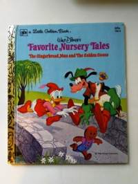 Walt Disney&#039;s Favorite Nursery Tales The Gingerbread man and The Golden Goose - A little Golden Book