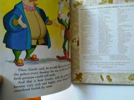 Walt Disney&#039;s Favorite Nursery Tales The Gingerbread man and The Golden Goose - A little Golden Book