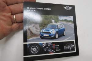 Mini Colouring System 09 / 2006, paint, trim, wheels -CD disc / CD-levy
