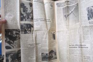 Lapin Kansa, 28.8.1968, Varsovan Liiton joukot poistetaan Tsekkoslovakiasta, Olli Isola katos Tuntsan kairaan, Sodankylän kunnan virastotalo ulosmitattu, ym.