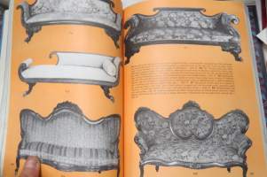 Treasury of American Design I-II - A Pictorial Survey of Popular Folk Arts -erittäin runsas kuvitus pohjois-amerikkalaisista käyttö- ja koriste-esineistä