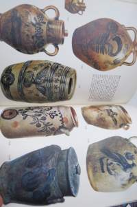 Treasury of American Design I-II - A Pictorial Survey of Popular Folk Arts -erittäin runsas kuvitus pohjois-amerikkalaisista käyttö- ja koriste-esineistä