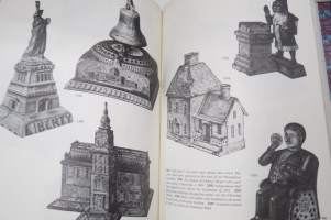 Treasury of American Design I-II - A Pictorial Survey of Popular Folk Arts -erittäin runsas kuvitus pohjois-amerikkalaisista käyttö- ja koriste-esineistä