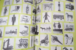 Treasury of American Design I-II - A Pictorial Survey of Popular Folk Arts -erittäin runsas kuvitus pohjois-amerikkalaisista käyttö- ja koriste-esineistä