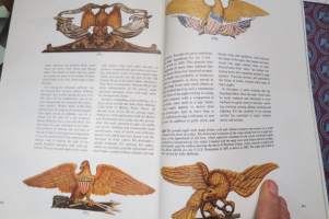 Treasury of American Design I-II - A Pictorial Survey of Popular Folk Arts -erittäin runsas kuvitus pohjois-amerikkalaisista käyttö- ja koriste-esineistä