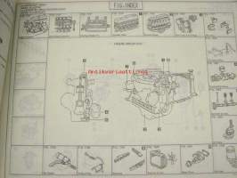 Toyota forklift 02-5FD33,35,40,45 02-5FDE35 parts catalog -haarukkatrukki varaosaluettelo