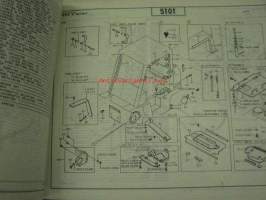 Toyota forklift 02-5FD33,35,40,45 02-5FDE35 parts catalog -haarukkatrukki varaosaluettelo