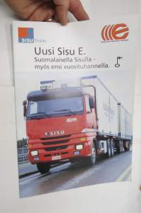 Sisu - Uusi Sisu E -myyntiesite / sales brochure