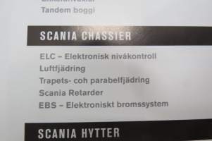 Scania aktiv teknik - drivlinor, chassier och hytter -myyntiesite / sales brochure