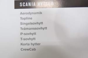 Scania aktiv teknik - drivlinor, chassier och hytter -myyntiesite / sales brochure