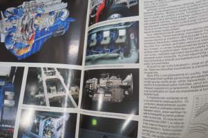 Scania P93 -myyntiesite / sales brochure, in finnish