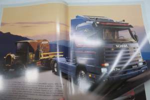 Scania - 100 vuoden kokemuksen tulos -myyntiesite / sales brochure