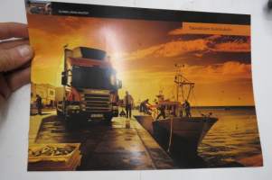 Scania jakeluautot 2005 -myyntiesite / sales brochure