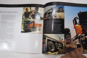 Scania maansiirtoautot 2005 -myyntiesite / sales brochure