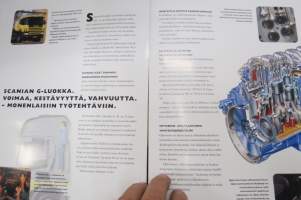 Scania G-luokka -myyntiesite / sales brochure